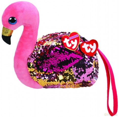 TY Fashion - cekinowa torba na nadgarstek Flaming