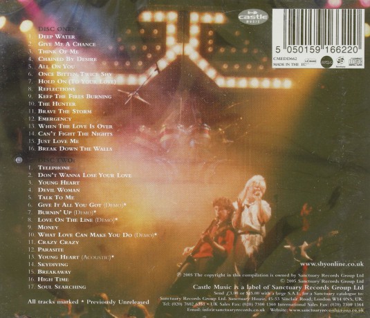 Shy: Reflections [2CD]