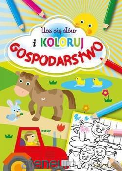 Ucz się słów i koloruj. Gospodarstwo [KSIĄŻKA]