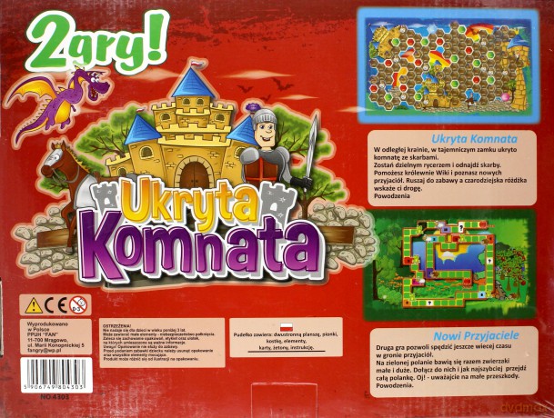 Ukryta komnata + Nowi przyjaciele [GRA PLANSZOWA]
