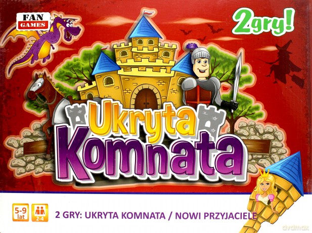 Ukryta komnata + Nowi przyjaciele [GRA PLANSZOWA]