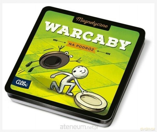Warcaby magnetyczne ALBI [GRA PLANSZOWA]
