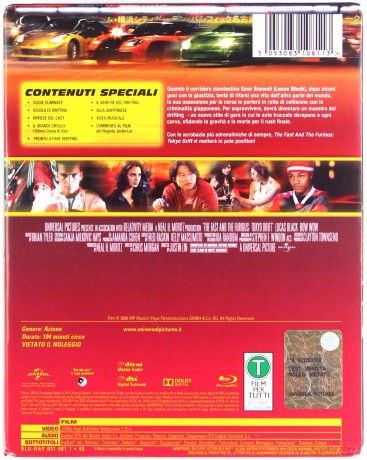 The Fast And The Furious: Tokyo Drift (Szybcy i wściekli: Tokio Drift) (steelbook) [Blu-Ray]