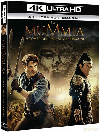 The Mummy: Tomb of the Dragon Emperor (Mumia - Grobowiec cesarza smoka) [Blu-Ray 4K]+[Blu-Ray]