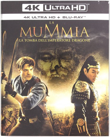 The Mummy: Tomb of the Dragon Emperor (Mumia - Grobowiec cesarza smoka) [Blu-Ray 4K]+[Blu-Ray]