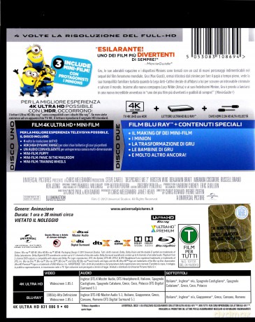 Minionki rozrabiają [Blu-Ray 4K]+[Blu-Ray]