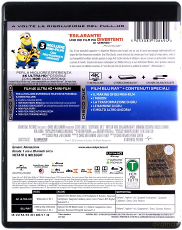 Minionki rozrabiają [Blu-Ray 4K]+[Blu-Ray]