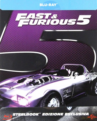 Fast & Furious 5 (Szybcy i wściekli 5) (steelbook) [Blu-Ray]