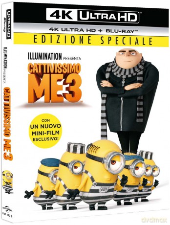 Despicable Me 3 (Gru, Dru i Minionki) [Blu-Ray 4K]+[Blu-Ray]
