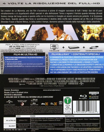 The Mummy Returns (Mumia powraca) [Blu-Ray 4K]+[Blu-Ray]