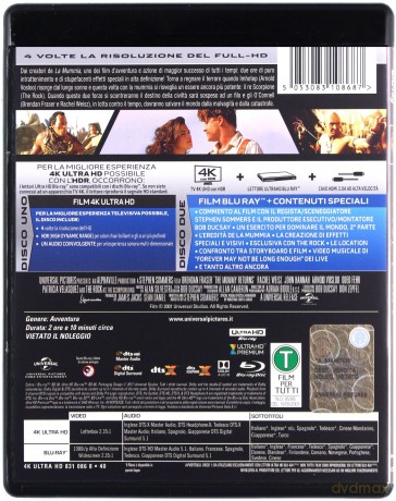 The Mummy Returns (Mumia powraca) [Blu-Ray 4K]+[Blu-Ray]
