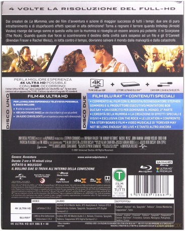 The Mummy Returns (Mumia powraca) [Blu-Ray 4K]+[Blu-Ray]