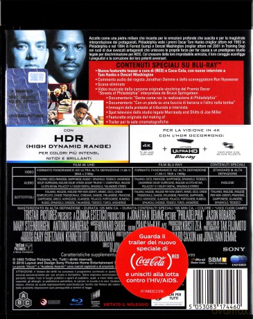 Filadelfia [Blu-Ray 4K]+[Blu-Ray]