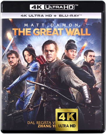 The Great Wall (Wielki Mur) [Blu-Ray 4K]+[Blu-Ray]