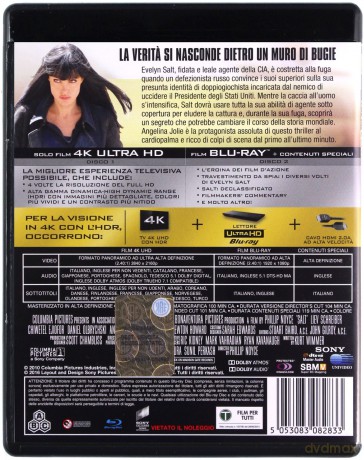 Salt [Blu-Ray 4K]+[Blu-Ray]