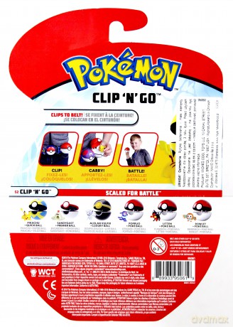 Pokemon Clip 'N' Go Pikachu [FIGURKA]	