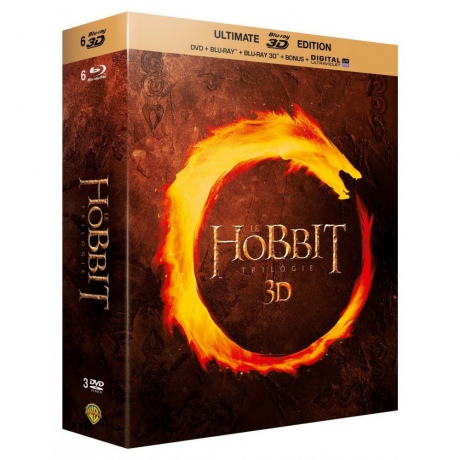 The Hobbit Trilogy 3D: The Hobbit: An Unexpected Journey / The Hobbit: The Desolation of Smaug / The Hobbit: The Battle of the Five Armies (Hobbit: Niezwykła podróż / Hobbit: Pustkowie Smauga / Hobbit: Bitwa Pieciu Armii) [BOX] [3xBlu-Ray 3D]+[6xBlu-Ray]