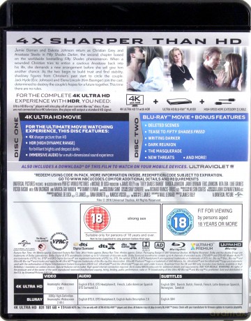 Ciemniejsza Strona Greya [Blu-Ray 4K]+[Blu-Ray]