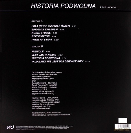 Lech Janerka: Historia podwodna [Winyl]