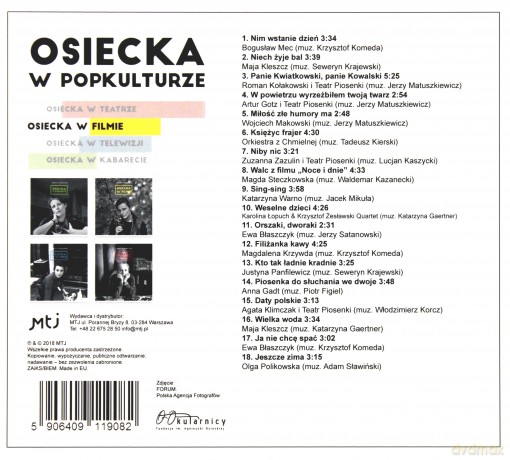 Osiecka w popkulturze: w filmie [CD]
