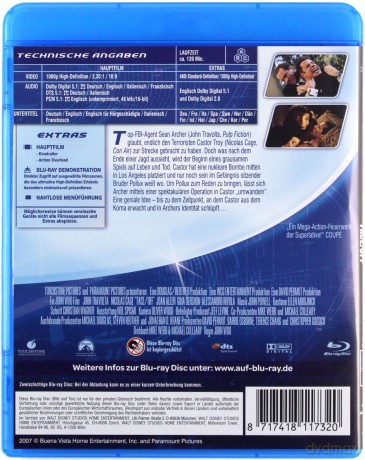 Face/Off (Bez twarzy) [Blu-Ray]