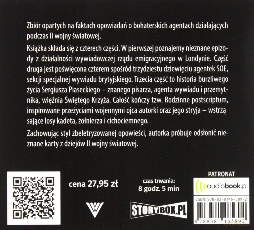 Agenci, szpiedzy, żołnierze - Joanna Kryszczukajtis-Szopa [AUDIOBOOK]