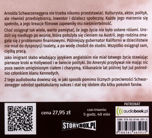 Arnold Schwarzenegger. Droga na szczyt - Justyna Jaciuk [AUDIOBOOK]