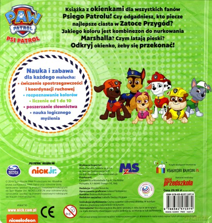 Co tam się kryje. Psi Patrol [KSIĄŻKA]