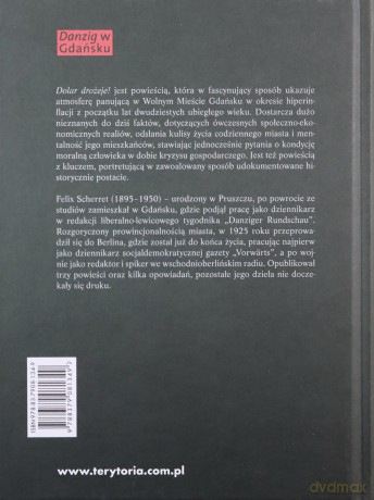 Dolar drożeje powieść inflacyjna z pewnego starego miasta - Felix Scherret [KSIĄŻKA]