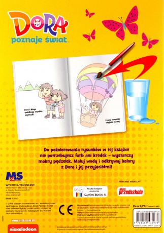 Dora poznaje świat. Dora wodą malowane [KSIĄŻKA]