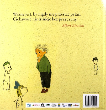 Einstein na wiązce światła - Jennifer Berne, Vladimir Radunsky [KSIĄŻKA]