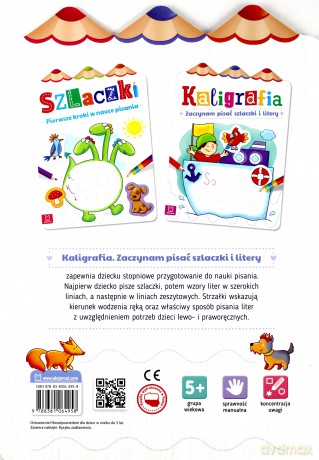 Kaligrafia. Zaczynam pisać szlaczki i litery [KSIĄŻKA]