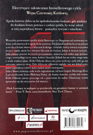 Koło osheim wojna czerwonej królowej tom 3 - Mark Lawrence [KSIĄŻKA]
