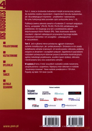 Konstrukcje żelbetowe według eurokodu 2 i norm związanych (Tom 4) - Włodzimierz Starosolski [KSIĄŻKA]