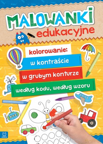 Malowanki edukacyjne [KSIĄŻKA]