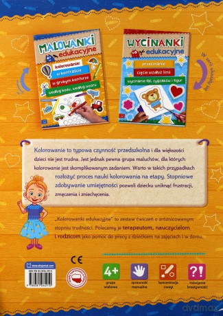 Malowanki edukacyjne [KSIĄŻKA]
