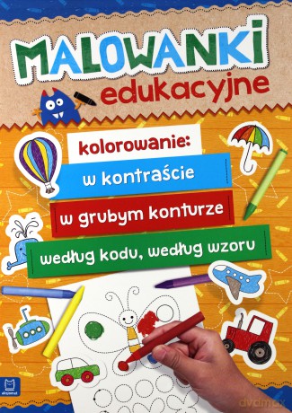 Malowanki edukacyjne [KSIĄŻKA]