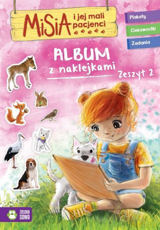 Misia i jej mali pacjenci. Album z naklejkami zeszyt 2 [KSIĄŻKA]