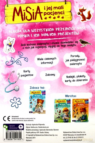 Misia i jej mali pacjenci. Album z naklejkami zeszyt 2 [KSIĄŻKA]