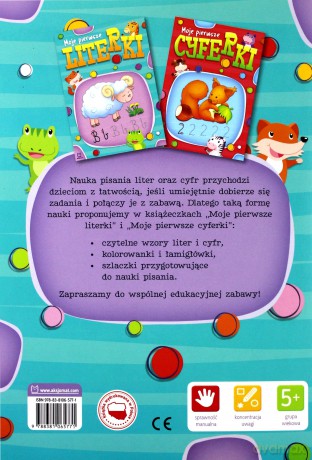 Moje pierwsze literki [KSIĄŻKA]