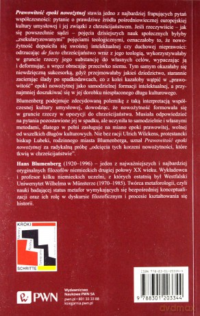 Prawowitość epoki nowożytnej - Hans Blumenberg [KSIĄŻKA]