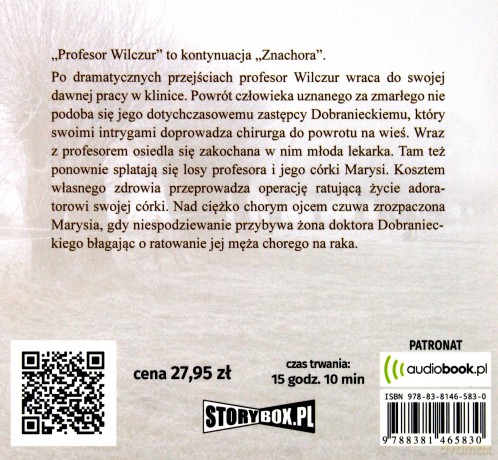Profesor Wilczur - Tadeusz Dołęga-Mostowicz [AUDIOBOOK]