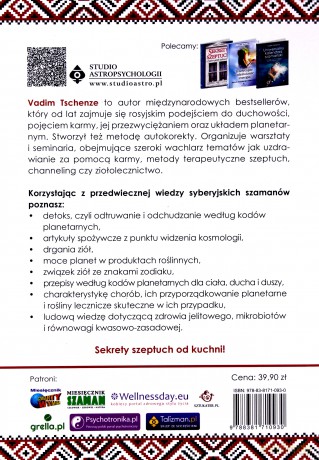 Sekrety odżywiania według szeptuch. Energetyczna kuchnia rosyjskich uzdrowicieli - Vadim Tschenze [KSIĄŻKA]