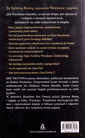 Sekrety Watykanu - Eric Frattini [KSIĄŻKA]