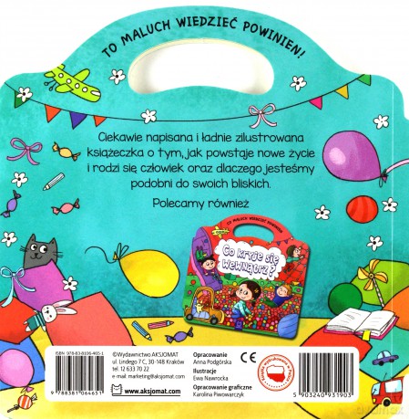 Skąd się wziąłem. Co maluch wiedzieć powinien [KSIĄŻKA]