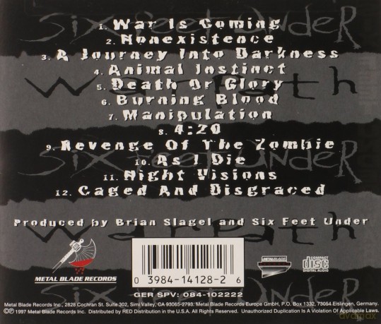 Six Feet Under: Warpath [CD]