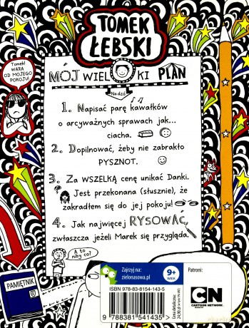 Tomek Łebski. Ciastka, kapele i wielkie plany - Liz Pichon [KSIĄŻKA]