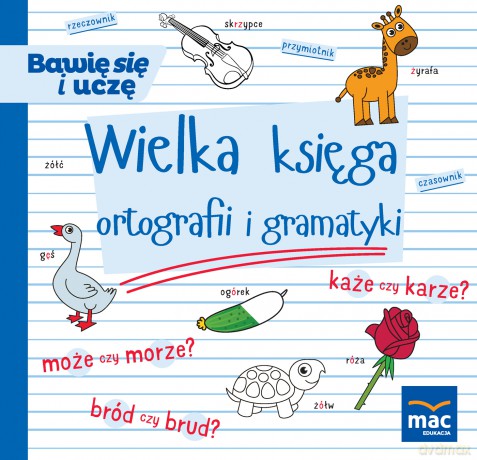 Wielka księga ortografii i gramatyki - Urszula Andrasik, Elżbieta Markowska, Beata Szurowska [KSIĄŻKA]