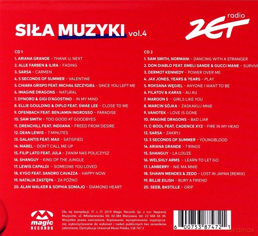 Radio Zet Siła Muzyki vol. 4 [2CD]