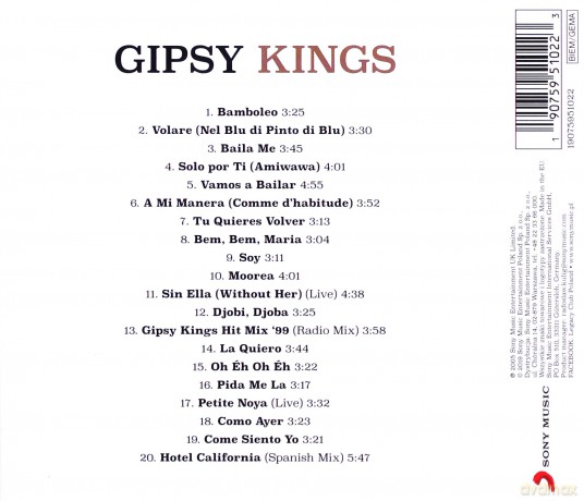 Gipsy Kings: Ikony Muzyki Gipsy Kings [CD]